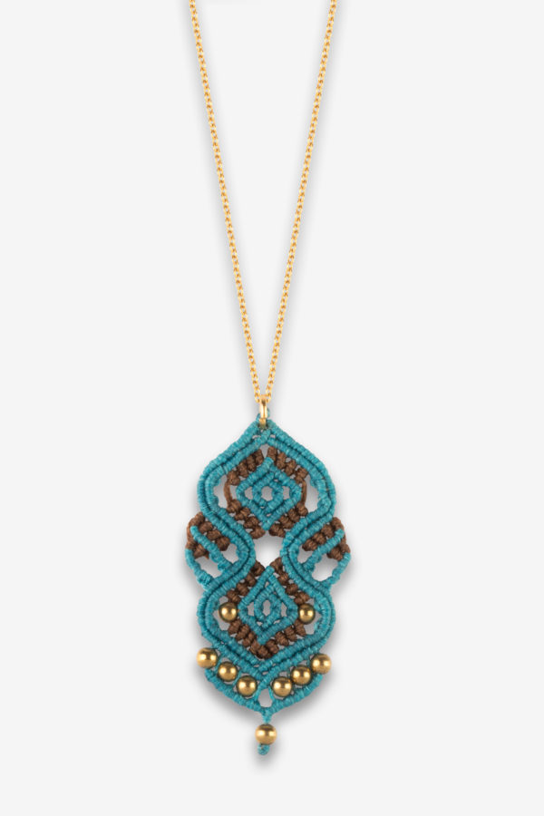 Morocco Macrame Necklace