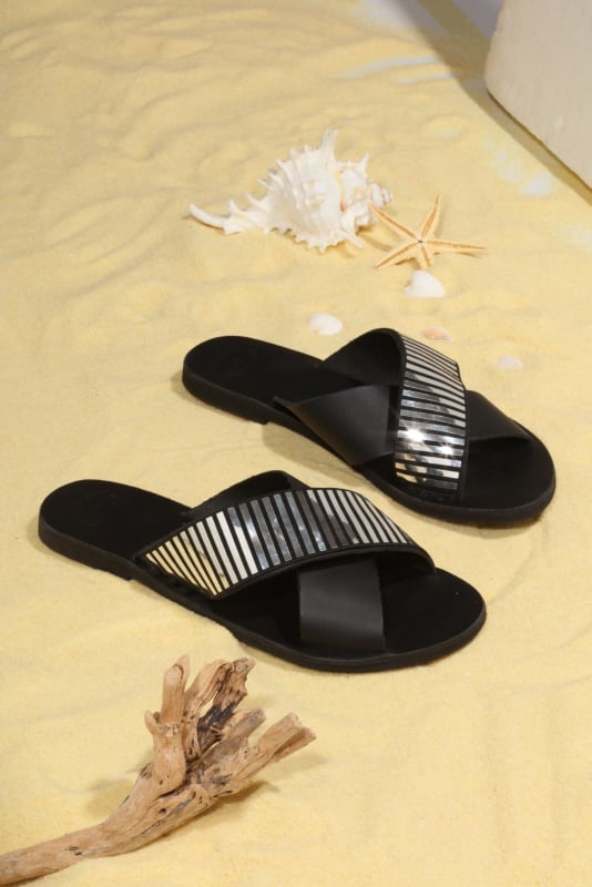 ''Mirror'' Sandals
